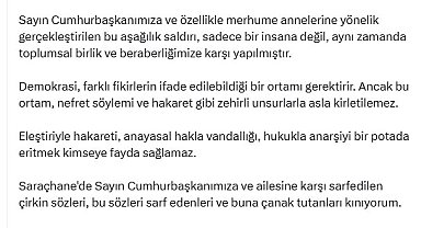 TBBM Başkanı Kurtulmuş: Cumhurbaşkanımıza sarf edilen çirkin sözleri kınıyorum