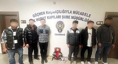Tekirdağ'da 3 göçmen kaçakçılığı şüphelisi tutuklandı