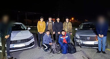 Tekirdağ'da 6 kaçak göçmen yakalandı
