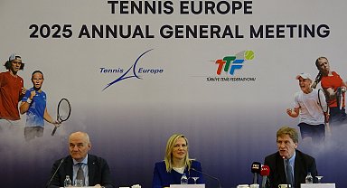 Tennis Europe Genel Kurulu Basın Toplantısı, Antalya'da gerçekleştirildi