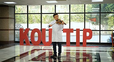 Tıp Bayramı'nda sağlıkçılardan 'Memleketim' şarkısı