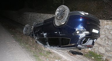 Tokat'ta cip takla attı: 4 yaralı