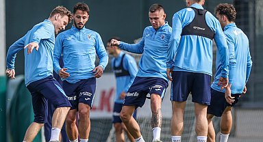 Trabzonspor'da Göztepe maçı hazırlıkları sürüyor