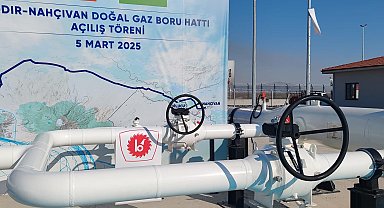 Türkiye'den Nahçıvan'a doğal gaz sevkiyatı başladı