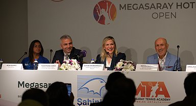 WTA turnuvası olan Megasaray Open tanıtım toplantısı gerçekleşti Video eklendi