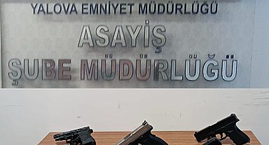 Yalova'da ruhsatsız silah operasyonunda 12 gözaltı