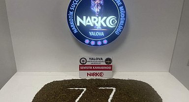 Yalova'da uyuşturucu madde operasyonuna 3 tutuklama