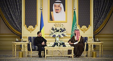 Zelenskiy, Suudi Arabistan Veliaht Prensi bin Selman ile görüştü