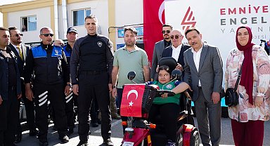 'Emniyetle Engelsiz Yarınlar' projesiyle 130 akülü araç daha sahibine ulaştırıldı