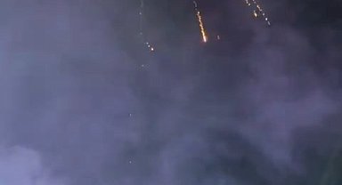 'Kafede kavga' ihbarına giden polislere havai fişekli kutlama