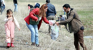 'Kuş Cenneti'nde bahar temizliği