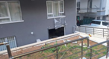 4 katlı binadaki ofiste patlama; 1 yaralı