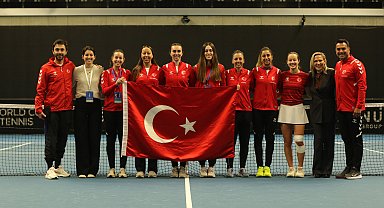 A Milli Kadın Tenis Takımı Fransa'yı 2-1 mağlup etti