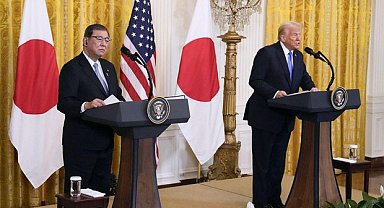 ABD Başkanı Trump, Japonya Başbakanı İşiba ile görüştü