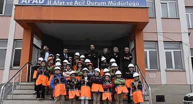 AFAD'dan ilkokul çocuklarına 'gönüllü' eğitimi