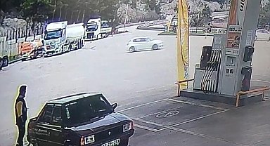 Akaryakıt istasyonunda drift atan sürücüye 46 bin TL ceza