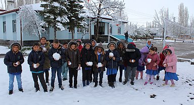 Aksaray'da kar yağışı