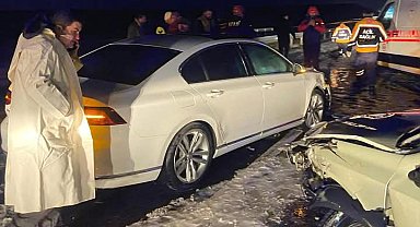 Aksaray'da zincirleme kazada yaralanan 10 kişi taburcu oldu