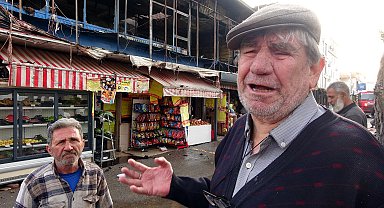 Alev alev yapan marketin sahibi: '30 yıllık emeğim mahvoldu' diye gözyaşı döktü