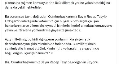 Altun: Bazı CHP'li siyasetçilerin çirkin iddiaları, siyasi tükenmişliklerinin açık bir göstergesi