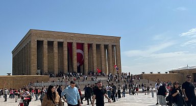Anıtkabir'de '23 Nisan' coşkusu