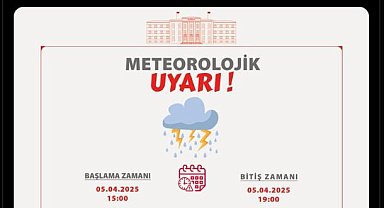 Ankara Valiliği'nden 'sağanak' uyarısı