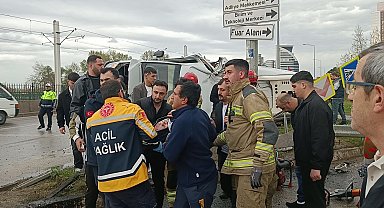 Asker uğurlamaya gidenleri taşıyan minibüs devrildi; 2 yaşındaki Tuğsem öldü, 5 yaralı