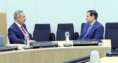 Bakan Fidan, ABD'li mevkidaşı Rubio ile bir araya geldi