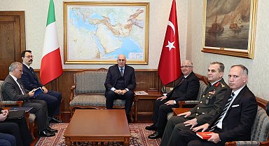 Bakan Güler, İtalyan mevkidaşı Crosetto ile bir araya geldi