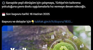 Bakan Kacır: Sanayide yeşil dönüşüm için çalışmaya devam edeceğiz