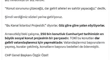 Bakan Kurum: 'Bu Kanal İstanbul Projesidir' diyorlar, göz göre göre yalan söylüyorlar