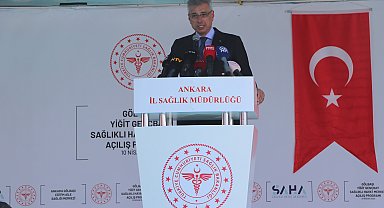 Bakan Memişoğlu: Biz sağlıkçılar insanlığa adanmış insanlarız