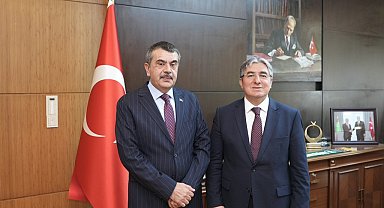 Bakan Tekin, Türkmenistan'da