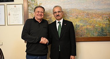 Bakan Uraloğlu, Lübliyana Belediye Başkanı Jankovic ile görüştü