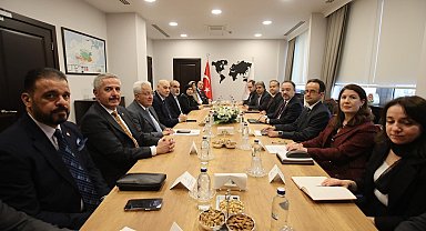 Bakan Yardımcısı Yılmaz, Irak Temsilciler Meclisi heyetiyle bir araya geldi