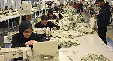 Bitlis'te teşviklerle açılan tekstil atölyelerinde 13 bin kişiye istihdam