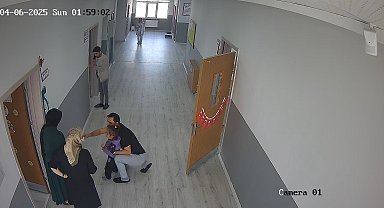 Boğazına para kaçan 5 yaşındaki Irmak'ı, okul müdürü Heimlich manevrasıyla kurtardı