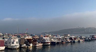 Çanakkale'de boğaz trafiğine 'sis' engeli