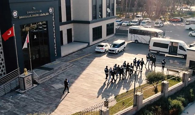 Çanakkale'de uyuşturucuya 9 tutuklama