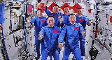 Çin'in uzay istasyonunda görev teslimi tamamlandı