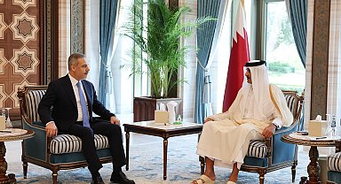 Dışişleri Bakanı Hakan Fidan, Katar Emiri Al Sani ile görüştü