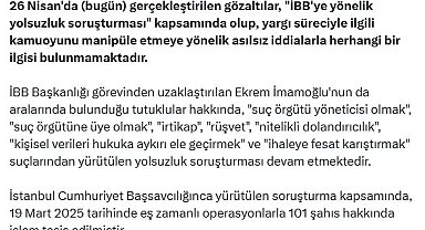 DMM'den İBB'deki gözaltılara ilişkin açıklama