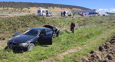 Edirne'de otomobiller çarpıştı: 5 yaralı