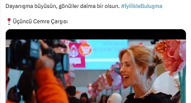 Emine Erdoğan'dan TOGEM-DER'in Cemre Çarşısı ile ilgili paylaşım