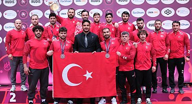 Erkekler Serbest Güreş A Milli Takımı Avrupa üçüncüsü oldu