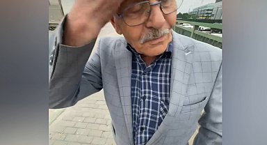 Eşini otobüste unuttu; yaşadığı paniği torunu cep telefonuyla görüntüledi