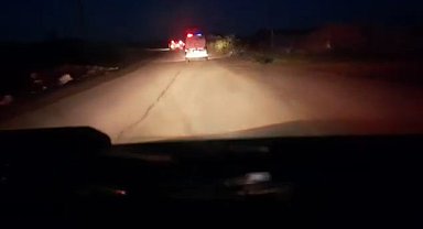 Filistin Kızılayı, İsrail'in sağlık çalışanlarının bulunduğu konvoya ateş açtığı görüntüleri paylaştı