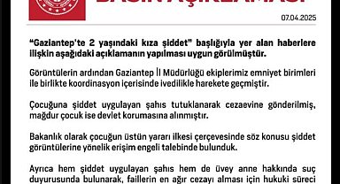 Gaziantep'te şiddet mağduru çocuk devlet korumasına alındı