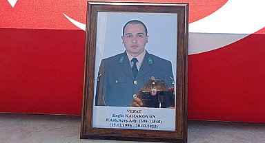 Geçirdiği rahatsızlık sonucu ölen askeri öğrenci, Kars'ta toprağa verildi