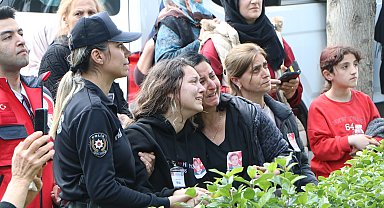 Gittiği kavga ihbarında kalp krizi geçirip, şehit olan polis toprağa verildi